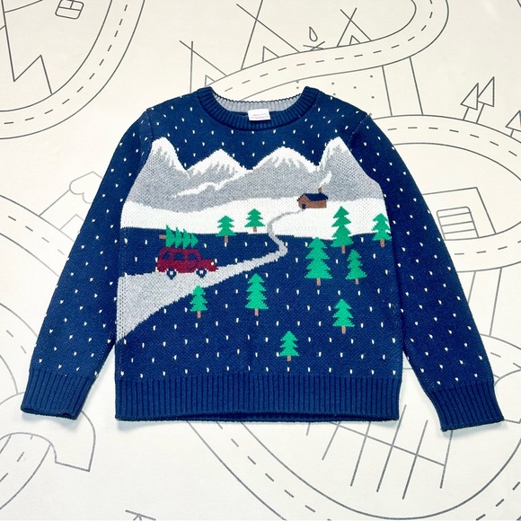 Hanna Andersson Tannenbaum Sweater In Cotton & Merino - Picture 2 of 5